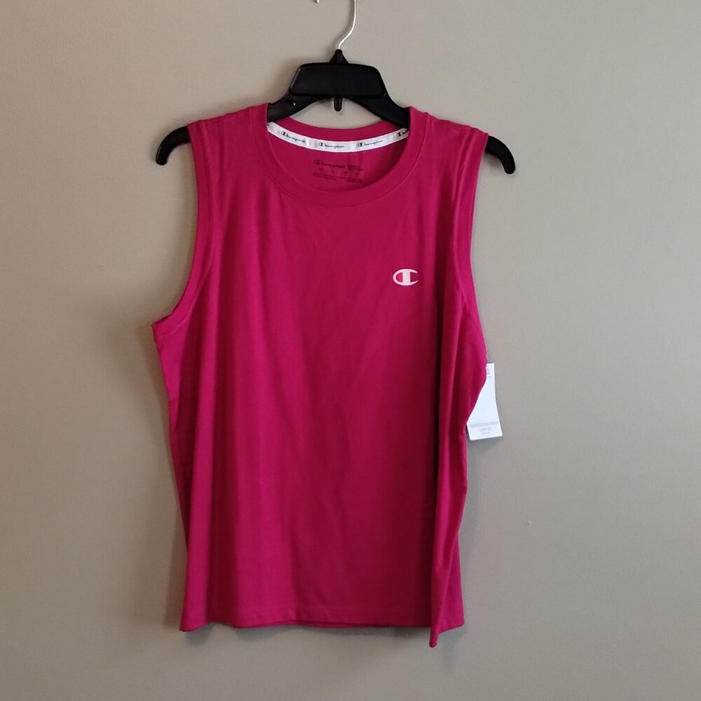 Women's Champion Powerblend Muscle Tank Top, Lg - NWT